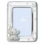 Marco de Fotos Infantil Elefante Valenti 13x18 cm - Plata 1ª Ley y Respaldo de Madera